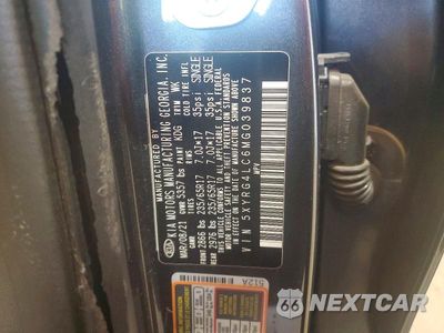 Zdjęcie 13 z 13 samochodu: 2021 KIA SORENTO LX VIN:5XYRG4LC6MG039837 - miniatura