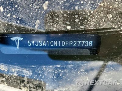 Zdjęcie 12 z 12 samochodu: 2013 TESLA MODEL S VIN:5YJSA1CN1DFP27738 - miniatura