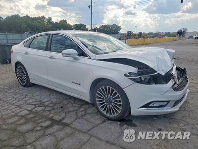 Czwarte zdjęcie samochodu z boku: 2017 FORD FUSION TITANIUM HEV VIN:3FA6P0RU8HR232813 - miniatura