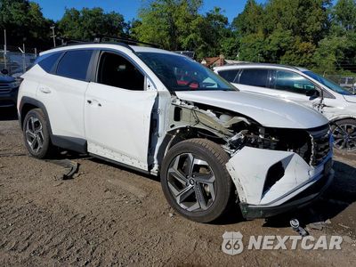 Czwarte zdjęcie samochodu z boku: 2024 HYUNDAI TUCSON SEL VIN:5NMJF3DE6RH304392 - miniatura