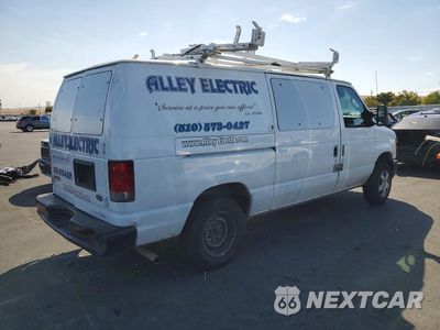Trzecie zdjęcie samochodu z tyłu: 2014 FORD ECONOLINE E150 VAN VIN:1FTNE1EW3EDA77634 - miniatura