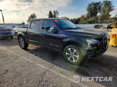 Czwarte zdjęcie samochodu z boku: 2019 FORD F150 SUPERCREW VIN:1FTEW1CP8KKE65216 - miniatura