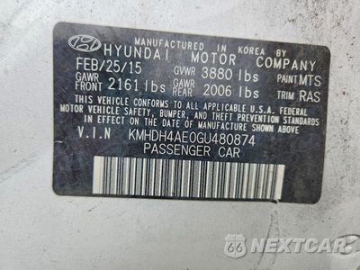Zdjęcie 13 z 13 samochodu: 2016 HYUNDAI ELANTRA SE VIN:KMHDH4AE0GU480874 - miniatura
