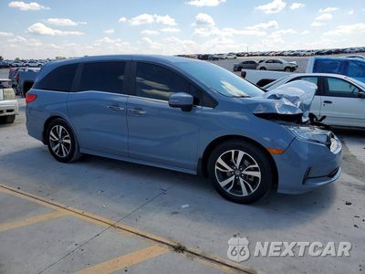 Czwarte zdjęcie samochodu z boku: 2024 HONDA ODYSSEY TOURING VIN:5FNRL6H85RB027656 - miniatura