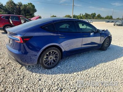 Trzecie zdjęcie samochodu z tyłu: 2025 TESLA MODEL 3 VIN:5YJ3E1EA8SF073255 - miniatura