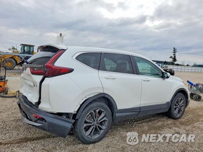 Trzecie zdjęcie samochodu z tyłu: 2022 HONDA CR-V EXL VIN:7FARW2H84NE025699 - miniatura