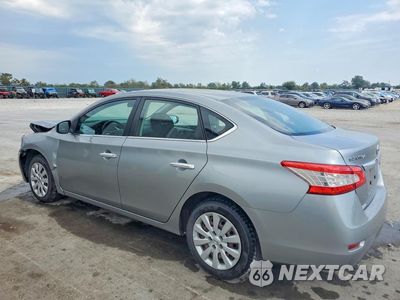 Drugie zdjęcie samochodu z przodu: 2014 NISSAN SENTRA S VIN:3N1AB7AP8EY225396 - miniatura