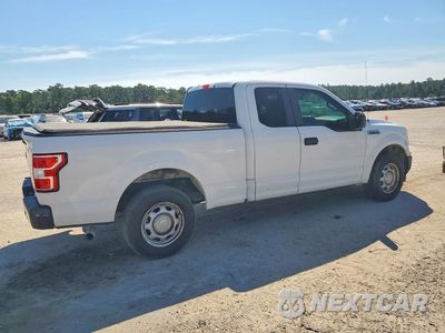 Trzecie zdjęcie samochodu z tyłu: 2018 FORD F150 SUPER CAB VIN:1FTEX1CG9JFA55593 - miniatura