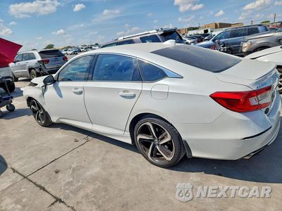Drugie zdjęcie samochodu z przodu: 2019 HONDA ACCORD SPORT VIN:1HGCV1F37KA139949 - miniatura