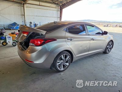 Trzecie zdjęcie samochodu z tyłu: 2016 HYUNDAI ELANTRA LIMITED VIN:5NPDH4AE2GH796453 - miniatura