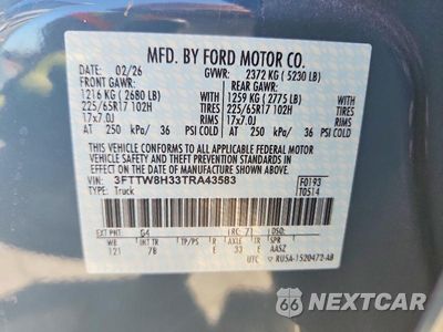 Zdjęcie 12 z 12 samochodu: 2026 FORD MAVERICK XLT VIN:3FTTW8H33TRA43583 - miniatura