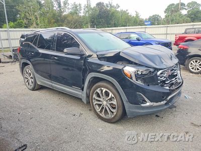 Czwarte zdjęcie samochodu z boku: 2018 GMC TERRAIN SLT VIN:3GKALPEX8JL139215 - miniatura