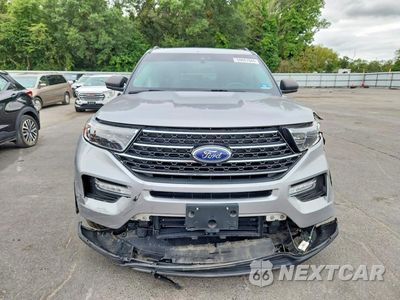 Piąte zdjęcie samochodu w środku: 2021 FORD EXPLORER XLT VIN:1FMSK8DH6MGA10445 - miniatura