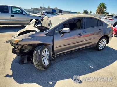 2012 HONDA CIVIC EXL 19XFB2F99CE305224 - główne zdjęcie licytacji z USA - miniatura