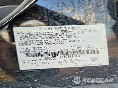 Zdjęcie 13 z 13 samochodu: 2018 FORD ECOSPORT VIN:MAJ3P1TE4JC211410 - miniatura