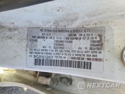 Zdjęcie 12 z 12 samochodu: 2018 TOYOTA YARIS IA BASE VIN:3MYDLBYV5JY324574 - miniatura