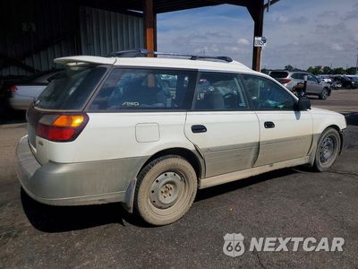 Trzecie zdjęcie samochodu z tyłu: 2000 SUBARU LEGACY OUTBACK AWP VIN:4S3BH675XY7669191 - miniatura