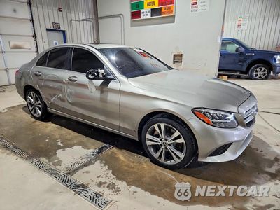 Czwarte zdjęcie samochodu z boku: 2020 MERCEDES-BENZ C 300 4MATIC VIN:WDDWF8EB3LR526792 - miniatura