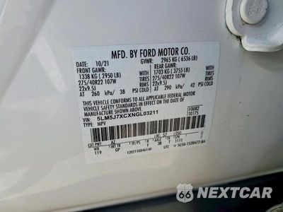 Zdjęcie 13 z 13 samochodu: 2022 LINCOLN AVIATOR RESERVE VIN:5LM5J7XCXNGL03211 - miniatura