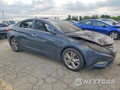 Czwarte zdjęcie samochodu z boku: 2011 HYUNDAI SONATA LIMITED VIN:5NPEC4AC2BH202566 - miniatura
