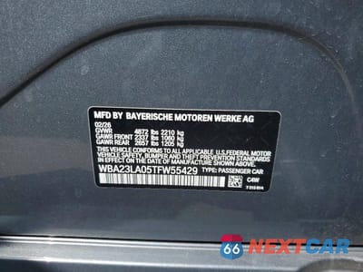 Zdjęcie 12 z 12 samochodu: 2026 BMW 3 SERIES 330XI VIN:WBA23LA05TFW55429 - miniatura
