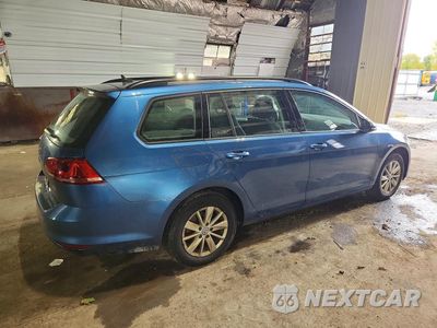 Trzecie zdjęcie samochodu z tyłu: 2016 VOLKSWAGEN GOLF SPORTWAGEN S VIN:3VWC17AU5GM516895 - miniatura