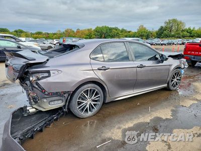 Trzecie zdjęcie samochodu z tyłu: 2023 TOYOTA CAMRY SE VIN:4T1G11BK0PU085484 - miniatura