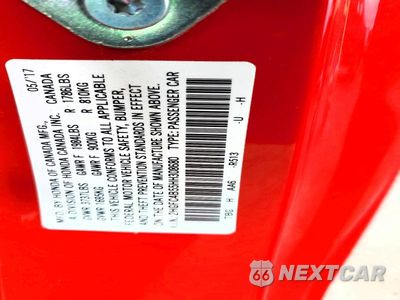 Zdjęcie 13 z 13 samochodu: 2017 HONDA CIVIC LX VIN:2HGFC4B55HH308680 - miniatura