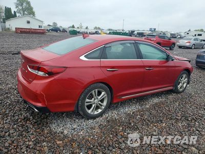 Trzecie zdjęcie samochodu z tyłu: 2018 HYUNDAI SONATA SPORT VIN:5NPE34AF3JH661162 - miniatura