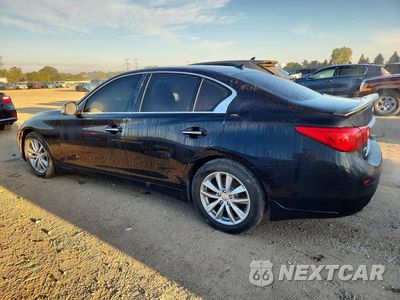 Drugie zdjęcie samochodu z przodu: 2015 INFINITI Q50 PREMIUM VIN:JN1BV7AR3FM419805 - miniatura