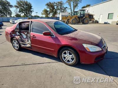 Czwarte zdjęcie samochodu z boku: 2006 HONDA ACCORD SE VIN:1HGCM563X6A164019 - miniatura