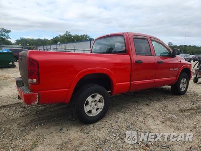 Trzecie zdjęcie samochodu z tyłu: 2004 DODGE RAM 1500 ST VIN:1D7HU18N44S726070 - miniatura
