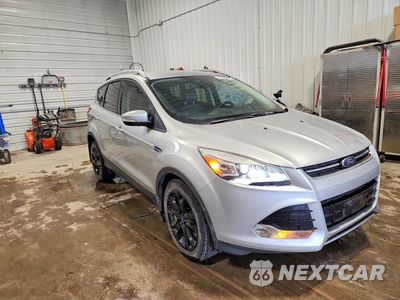 Czwarte zdjęcie samochodu z boku: 2014 FORD ESCAPE TITANIUM VIN:1FMCU0JX6EUC19571 - miniatura