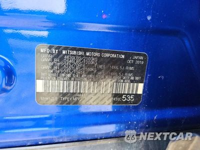 Zdjęcie 13 z 13 samochodu: 2020 MITSUBISHI ECLIPSE CROSS ES VIN:JA4AT3AA5LZ016970 - miniatura