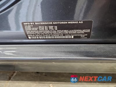 Zdjęcie 12 z 12 samochodu: 2013 BMW 3ER XI SULEV VIN:WBA3B5C54DF596810 - miniatura