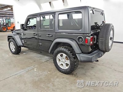 Drugie zdjęcie samochodu z przodu: 2019 JEEP WRANGLER UNLIMITED SPORT VIN:1C4HJXDN8KW681829 - miniatura