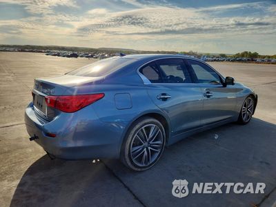 Trzecie zdjęcie samochodu z tyłu: 2017 INFINITI Q50 3.0T PREMIUM VIN:JN1EV7AP3HM733971 - miniatura