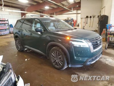 Czwarte zdjęcie samochodu z boku: 2023 NISSAN PATHFINDER SL VIN:5N1DR3CD1PC207055 - miniatura