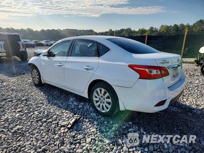 Drugie zdjęcie samochodu z przodu: 2016 NISSAN SENTRA S VIN:3N1AB7AP9GL682816 - miniatura