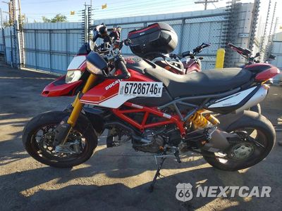 Trzecie zdjęcie samochodu z tyłu: 2020 DUCATI HYPERMOTARD 950 VIN:ZDMBAJDT5LB005305 - miniatura
