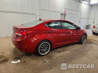 Trzecie zdjęcie samochodu z tyłu: 2013 HYUNDAI ELANTRA LIMITED VIN:KMHDH4AE8DU634016 - miniatura