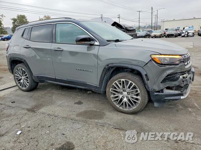 Czwarte zdjęcie samochodu z boku: 2022 JEEP COMPASS LIMITED VIN:3C4NJDCB0NT160669 - miniatura
