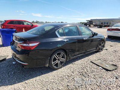 Trzecie zdjęcie samochodu z tyłu: 2017 HONDA ACCORD SPORT VIN:1HGCR2F52HA250655 - miniatura