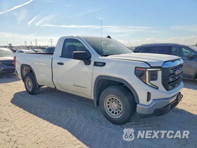 Czwarte zdjęcie samochodu z boku: 2024 GMC SIERRA C1500 VIN:3GTNHAEK4RG464545 - miniatura