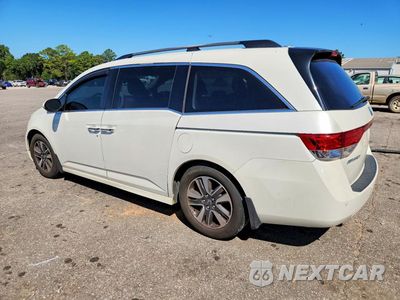 Drugie zdjęcie samochodu z przodu: 2014 HONDA ODYSSEY TOURING VIN:5FNRL5H94EB058278 - miniatura
