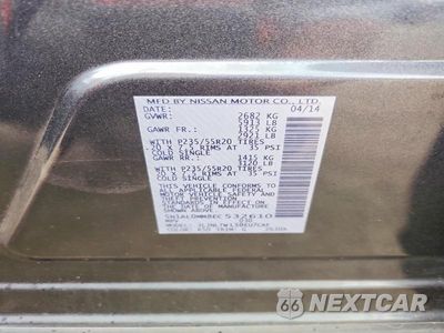 Zdjęcie 13 z 13 samochodu: 2014 INFINITI QX60 BASE VIN:5N1AL0MM8EC532610 - miniatura
