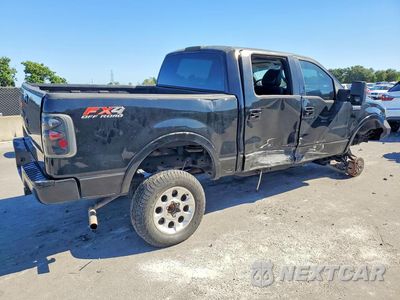 Trzecie zdjęcie samochodu z tyłu: 2004 FORD F150 SUPERCREW VIN:1FTPW14564KB91166 - miniatura