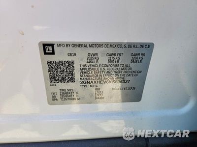 Zdjęcie 12 z 12 samochodu: 2019 CHEVROLET EQUINOX LS VIN:3GNAXHEV6KS606327 - miniatura