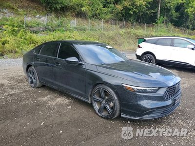 Czwarte zdjęcie samochodu z boku: 2024 HONDA ACCORD HYBRID SPORT-L VIN:1HGCY2F7XRA053321 - miniatura