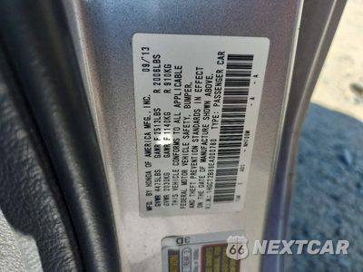 Zdjęcie 13 z 13 samochodu: 2014 HONDA ACCORD EXL VIN:1HGCT2B89EA000780 - miniatura